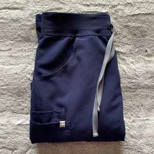 FIGS Navy Kade Scrub Pants